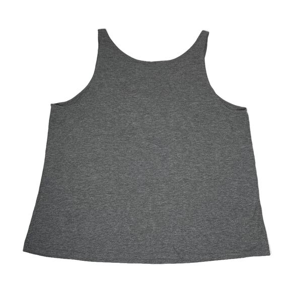 Daisy Natives Tacos and Champagne Tank Top Grey/Black Graphic Print size XL - Picture 6 of 9